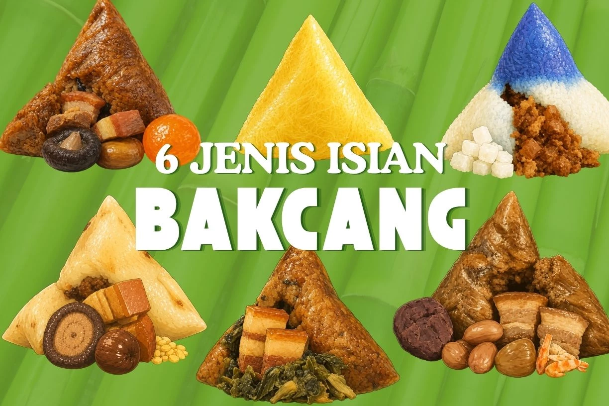 6 Jenis Bakcang dan Bahan yang Digunakan untuk Membuatnya