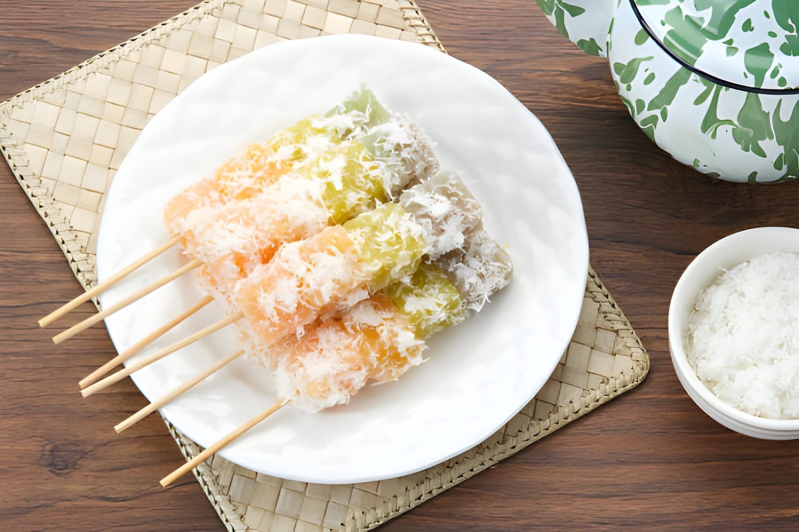 Ongol ongol merupakan salah satu jajanan Indonesia yang bebas gluten dan gluten free