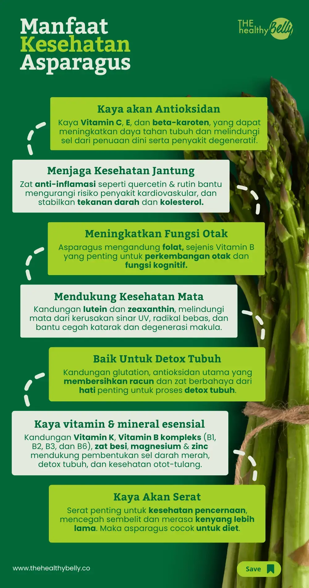 7 Manfaat Asparagus sayuran superfood yang cocok untuk detoks alami